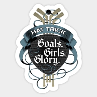 Hat Trick (Goals Girls Glory) Sticker